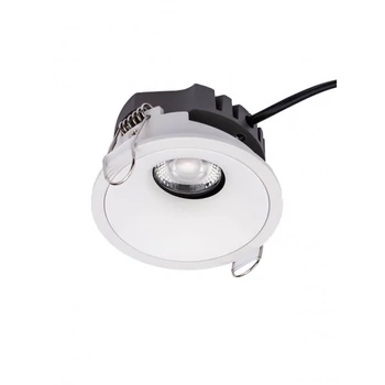 Redo MT beépíthető szpot fém, műanyag, fekete, fehér, LED, 7W, 410lm, 3000K - 70405