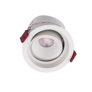 Redo MT beépíthető szpot fém, műanyag, fehér, LED, 12W, 860lm, 3000K - 70409