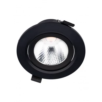Redo PT beépíthető szpot műanyag, fekete, LED, 10W, 920lm, 4000K - 70431