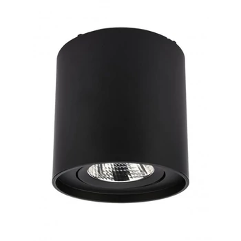 Redo PC mennyezeti lámpa műanyag, fekete, LED, 10W, 850lm, 3000K - 70436