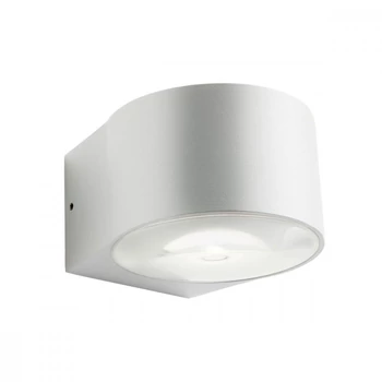 Redo LOG kültéri fali lámpa fém, üveg, fehér, áttetsző, LED, 3000K, 6W, 570lm, IP65 - 90060