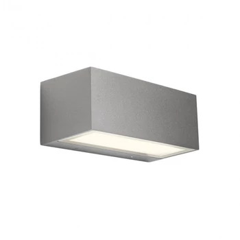 LIMAS kültéri fali lámpa fém, üveg, szürke, LED, 3000K, 26W, 1678lm, IP65 - 90562