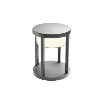 Redo MAX kültéri állólámpa fém, műanyag, szürke, áttetsző, LED, 15W, 682lm, 2700K, IP65 - 90674