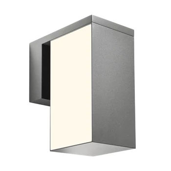 Redo KUB kültéri fali lámpa fém, szürke, LED, 24W, 1353lm, 2700K, IP54 - 90719