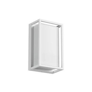 Redo QUADRIS kültéri fali lámpa fém, műanyag, fehér, opál, LED, 12W, 913lm, 2700K-3000K, IP54 - 90744