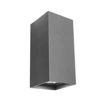 Redo HUB kültéri fali lámpa fém, szürke, LED, 21W, 1035lm, 2700K, IP54 - 90794