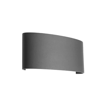 Redo FABO kültéri fali lámpa fém, szürke, LED, 8W, 450lm, 2700K, IP54 - 90823