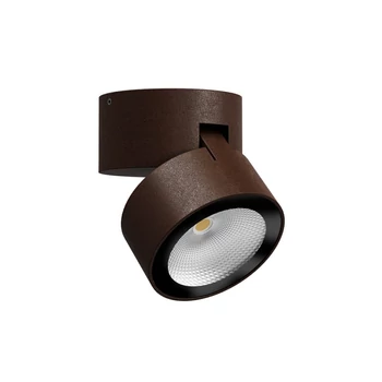 Redo SHAFT kültéri fali lámpa fém, üveg, barna, áttetsző, LED, 13W, 971lm, 2700K, IP65 - 90830