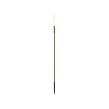 Redo TORCH kültéri leszurható dekor lámpa fém, barna, LED, 1.5W, 78lm, 2700K, IP65 - 90860