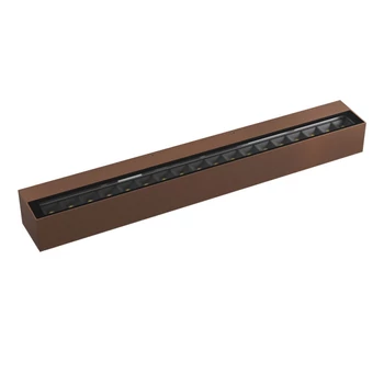 Redo AROOS kültéri fali lámpa fém, barna, LED, 41W, 2622lm, 3000K, IP65 - 90952