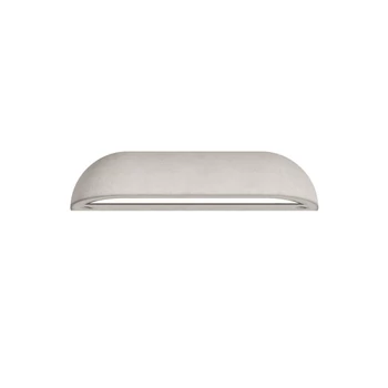Redo URON kültéri fali lámpa beton, üveg, fehér, áttetsző, LED, 8.7W, 686lm, 3000K, IP65 - 91000