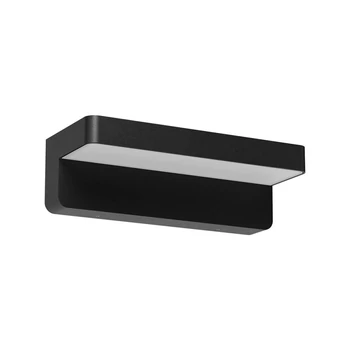 Redo KANT kültéri fali lámpa fém, fekete, LED, 15W, 1081lm, 2700K-3000K, IP65 - 91028