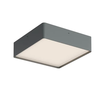 Redo NOX kültéri mennyezet lámpa fém, műanyag, szürke, fehér, LED, 21W, 1890lm, 2700K-3000K, IP65 - 91050