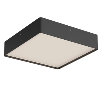 Redo NOX kültéri mennyezet lámpa fém, műanyag, fekete, fehér, LED, 29.5W, 2803lm, 2700K-3000K, IP65 - 91056