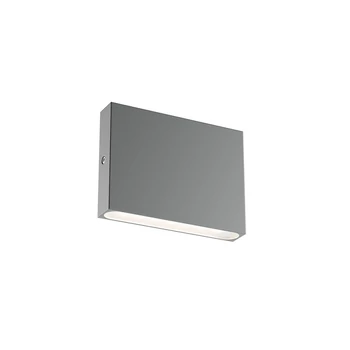 Redo ZIPPER kültéri fali lámpa fém, szürke, LED, 3W, 150lm, 2700K, IP65 - 91082