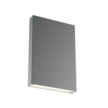 Redo ZIPPER kültéri fali lámpa fém, szürke, LED, 2x 3W, 310lm, 2700K, IP65 - 91089