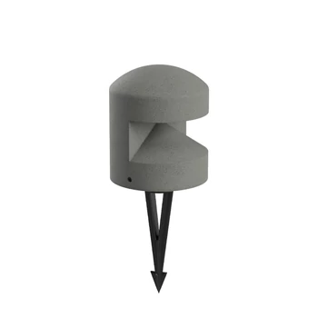 Redo CLIFF leszúrható kültéri lámpa műanyag, beton, fekete, szürke, LED, 8W, 159lm, 3000K, IP65 - 91101