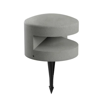 Redo CLIFF leszúrható kültéri lámpa műanyag, beton, fekete, szürke, LED, 15W, 323lm, 3000K, IP65 - 91117