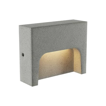 Redo SASHI kültéri fali lámpa beton, szürke, LED, 6W, 305lm, 2700K, IP65 - 91128