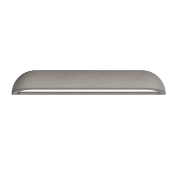Redo URON kültéri fali lámpa beton, üveg, szürke, áttetsző, LED, 12.5W, 841lm, 2700K, IP65 - 91137
