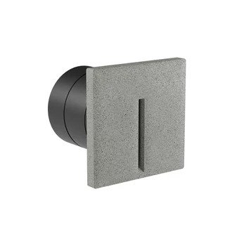 Redo BAST kültéri beépíthető lámpa fém, beton, fekete, szürke, LED, 2.5W, 20lm, 2700K, IP65 - 91190