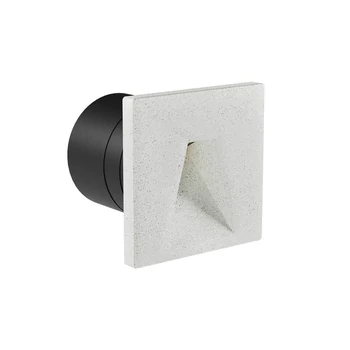Redo BAST kültéri beépíthető lámpa fém, beton, fekete, fehér, LED, 2.5W, 86lm, 3000K, IP65 - 91195