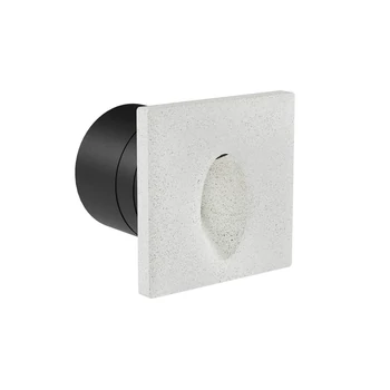Redo BAST kültéri beépíthető lámpa fém, beton, fekete, fehér, LED, 2.5W, 74lm, 3000K, IP65 - 91199