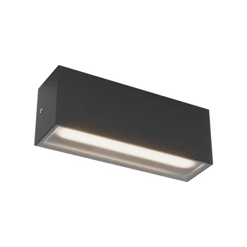 Redo LIMAS kültéri fali lámpa fém, fekete, LED, 20W, 1608lm, 2700K-3000K, IP65 - 91230