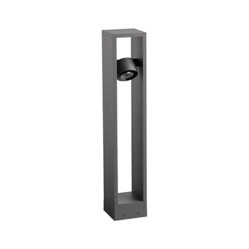 Redo XROCK kültéri állólámpa fém, üveg, szürke, áttetsző, LED, 9W, 610lm, 2700K, IP65 - RKB60UWW DG