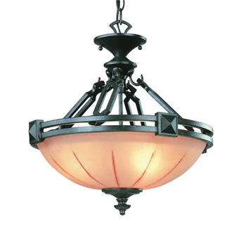 Savoy NEVILLE függeszték fém, üveg, bronz, krém - 6-2301-3-2