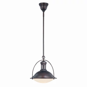 Savoy VINTAGE függeszték fém, üveg, bronz, fehér - 7-602-1-13