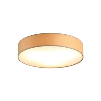 Searchlight Drum mennyezeti lámpa fém, szövet, fehér, pezsgő, E27, 60W - 23298-3CP