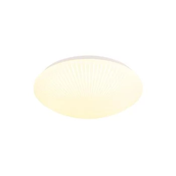 Searchlight Stripy mennyezeti lámpa fém, akril, fehér, LED, 24W, 3302lm, 2700K-3200K-4000K - 23381-40WH