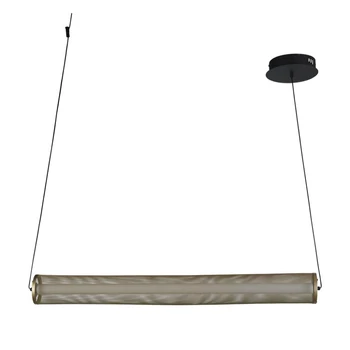 Searchlight THREAD függeszték fém, fekete, arany, LED, 26W, 3000K, 1191 Lm - 25151-1BK