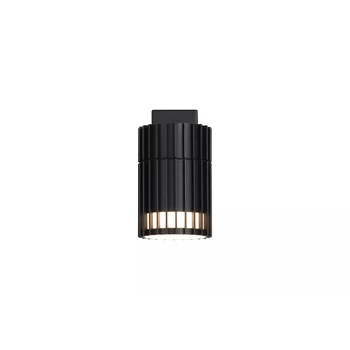 Searchlight Detroit kültéri fali lámpa fém, fekete, GU10, 7W, IP44 - 37737BK