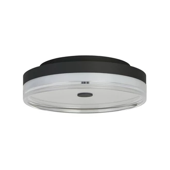 Searchlight CYPRUS mennyezet lámpa fém, akril, fekete, fehér, LED, 29W, 3000K, 1234 Lm - 42651-40BK