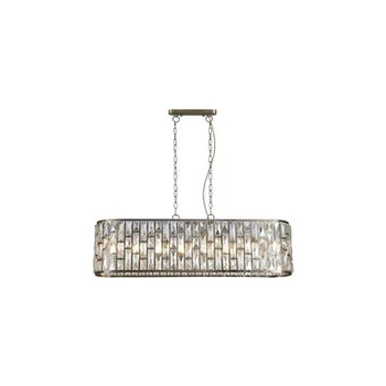 Searchlight Bijou függeszték fém, üveg, sárgaréz, pezsgő, E14, 40W - 65818-8AB