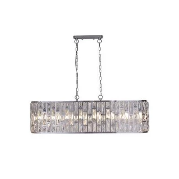Searchlight Bijou függeszték fém, üveg, króm, áttetsző, E14, 40W - 65818-8CC