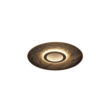 Searchlight Lumadisc mennyezeti lámpa fém, fekete, LED, 20W, 3410lm, 3000K - 80780-46BK