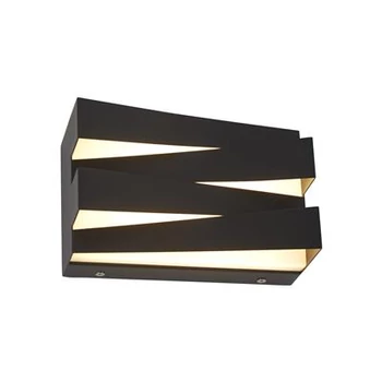 Searchlight Section fali lámpa fém, fekete, LED, 18W, 1448lm, 3000K - 86410BK
