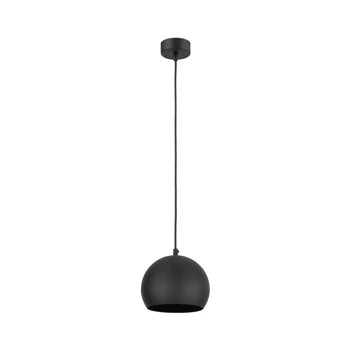 TK Lighting ZOE függeszték fém, fekete, E27 - TK-10167
