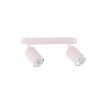 TK Lighting LIVIA mennyezet lámpa fém, rózsaszín, GU10 - TK-10233