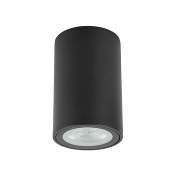 TK Lighting FLARE fürdőszobai mennyezet lámpa fém, fekete, GU10, IP44 - TK-10583