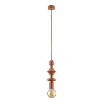 TK Lighting TOWER függeszték fém, téglaszín, E27 - TK-10869