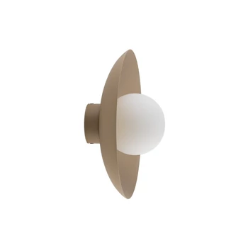 TK Lighting SLATE fali lámpa fém, üveg, bézs, G9 - TK-10936