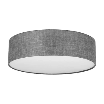 TK Lighting EARTH mennyezet lámpa szövet, műanyag, grafit, fehér, E27 - TK-4661