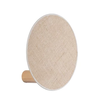TK Lighting PULSE fali lámpa fa, szövet, barna, E27 - TK-4814