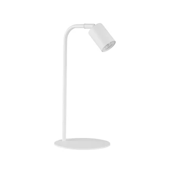 TK Lighting LOGAN asztali lámpa fém, fehér, GU10 - TK-5490