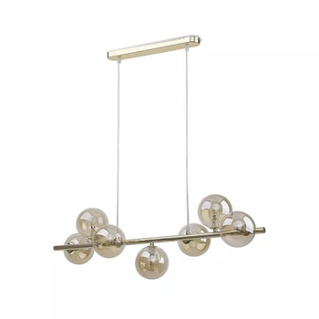 TK Lighting ESTERA függeszték fém, üveg, arany, G9 - TK-5668