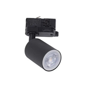 TK Lighting TRACER fényforrás 3-fázísú sínrendszerhez fém, műanyag, fekete, GU10 - TK-5685